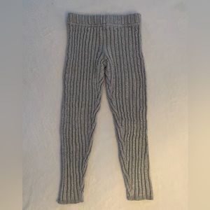 Sonoma ribbed knit gray pants